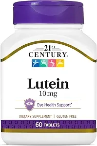 21st Century Lutein 10mg Tablets, 60 Count product image