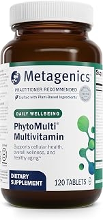 Metagenics PhytoMulti Multivitamin Without Iron - Daily Multivitamin for Overall Health & Aging - 20+ Essential Vitamins & Minerals - with Vitamin B6, Lutein, Zeaxanthin & More - 120 Tablets product image