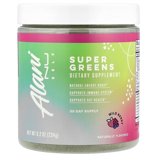 Alani Nu Self Super Greens Wild Berry 8 2 Oz 234 G product image
