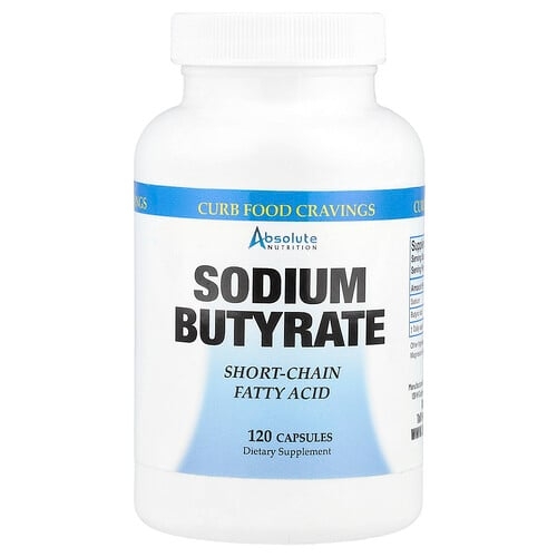 Absolute Nutrition Sodium Butyrate 120 Capsules product image