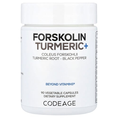 Codeage Forskolin Turmeric 90 Vegetable Capsules product image