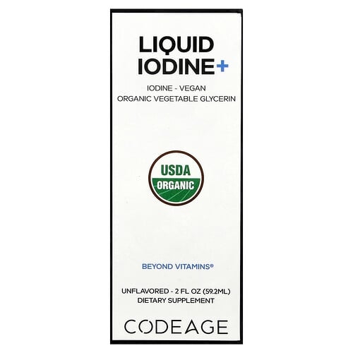 Codeage Liquid Iodine Unflavored 2 Fl Oz 59 2 Ml product image