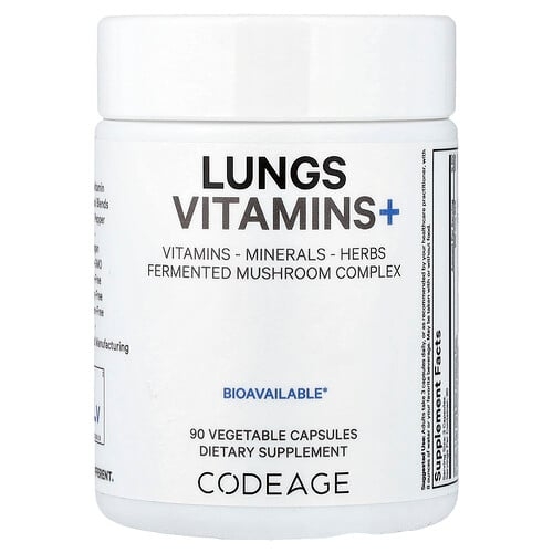 Codeage Lungs Vitamins 90 Vegetable Capsules product image