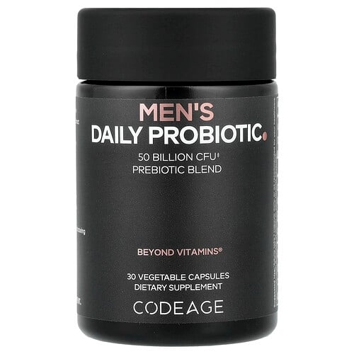 Codeage Men S Daily Probiotic 30 Vegetable Capsules product image
