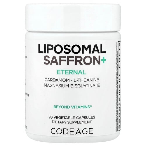 Codeage Eternal Liposomal Saffron 90 Vegetable Capsules product image