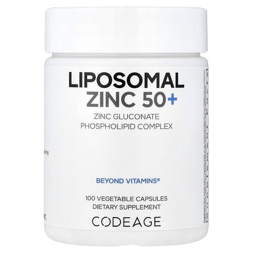 Codeage Liposomal Zinc 50 100 Vegetable Capsules 50 Mg Per Capsule product image