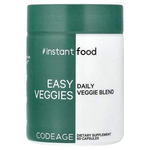 Codeage Instant Food Easy Veggies Daily Veggie Blend 90 Capsules product image