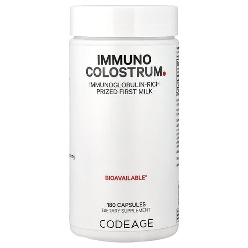 Codeage Immuno Colostrum 180 Capsules 500 Mg Per Capsule product image