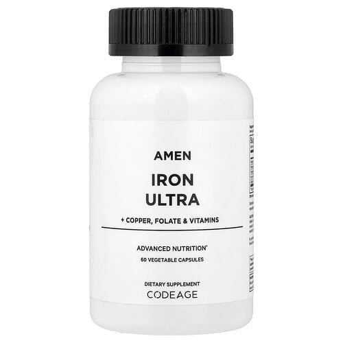 Codeage Amen Iron Ultra 60 Vegetable Capsules product image
