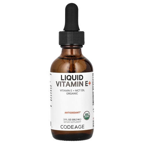 Codeage Liquid Vitamin E Unflavored 2 Fl Oz 59 2 Ml product image