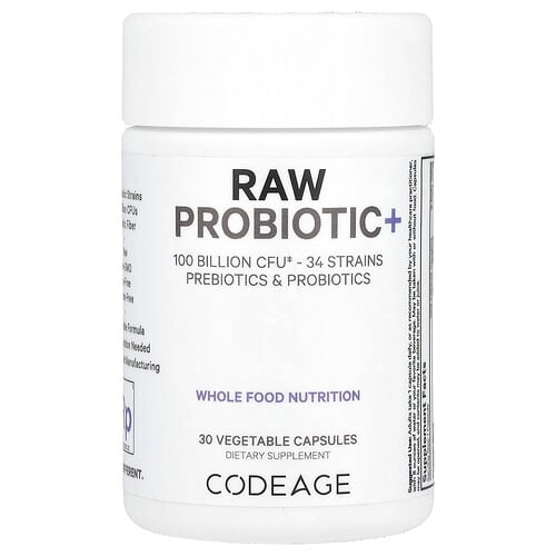 Codeage Raw Probiotic 100 Billion Cfu 30 Vegetable Capsules product image