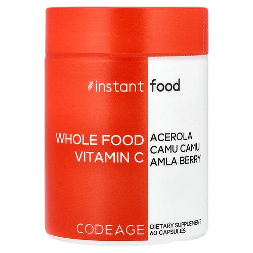 Codeage Whole Food Vitamin C 60 Capsules product image