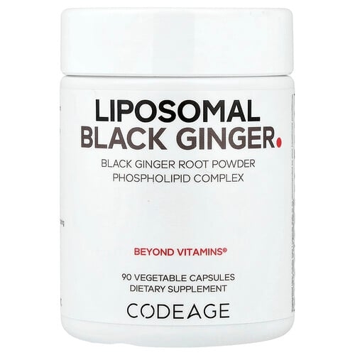 Codeage Liposomal Black Ginger 90 Vegetable Capsules 500 Mg Per Capsule product image