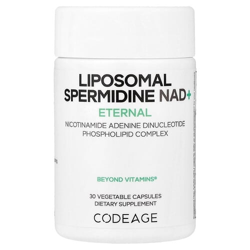 Codeage Liposomal Spermidine Nad 30 Vegetable Capsules product image