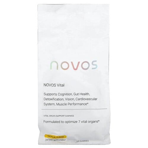 Novos Novos Vital Gummies Tropical 120 Gummies product image