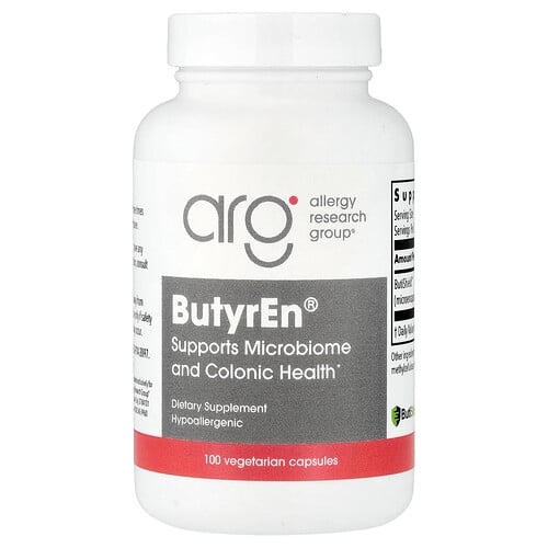 Allergy Research Group Butyren 100 Vegetarian Capsules 200 Mg Per Capsule product image