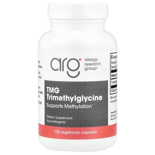 Allergy Research Group Tmg 100 Vegetarian Capsules 750 Mg Per Capsule product image