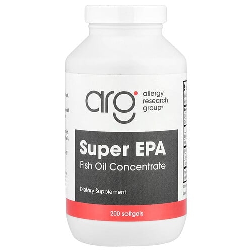 Allergy Research Group Super Epa Fish Oil Concentrate 200 Softgels product image