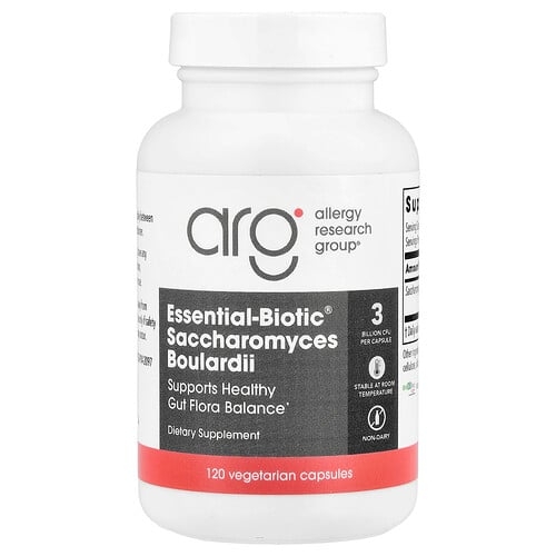 Allergy Research Group Essential Biotic Saccharomyces Boulardii 120 Vegetarian Capsules 150 Mg Per Capsule product image