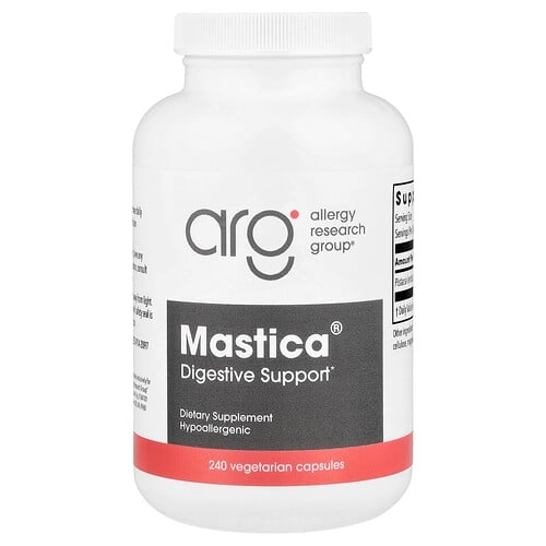 Allergy Research Group Mastica Digestive Support 240 Vegetarian Capsules 0 5 G Per Capsule product image