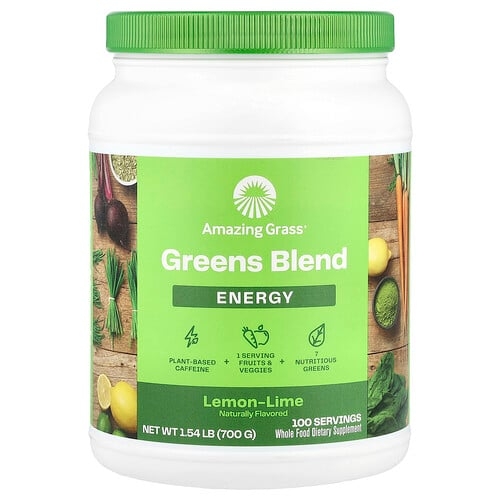 Amazing Grass Greens Blend Energy Lemon Lime 1 54 Lb 700 G product image