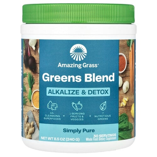 Amazing Grass Green Blend Alkalize Detox 8 5 Oz 240 G product image