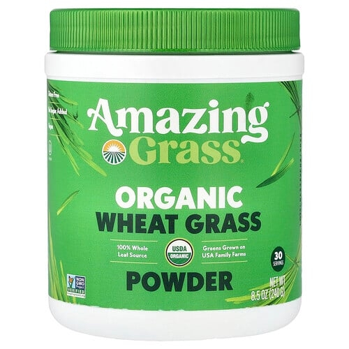Amazing Grass Organic Wheat Grass Powder 8 5 Oz 240 G product image