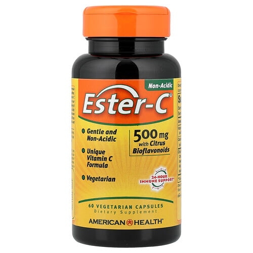 American Health Ester C 60 Vegetarian Capsules product image