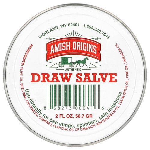 Amish Origins Draw Salve 2 Fl Oz 56 7 G product image