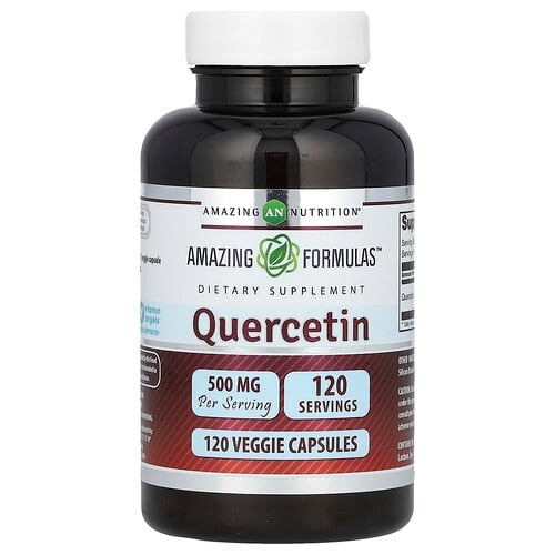Amazing Nutrition Quercetin 500 Mg 120 Veggie Capsules product image