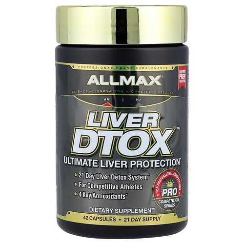 Allmax Liver D Tox Ultimate Liver Protection 42 Capsules product image