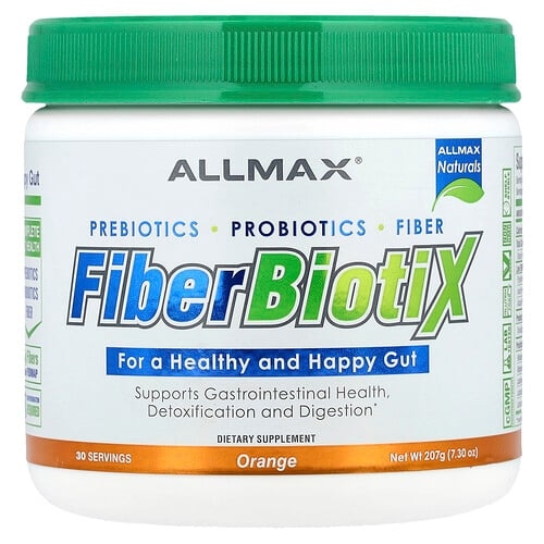 Allmax Fiberbiotix Orange 7 3 Oz 207 G product image
