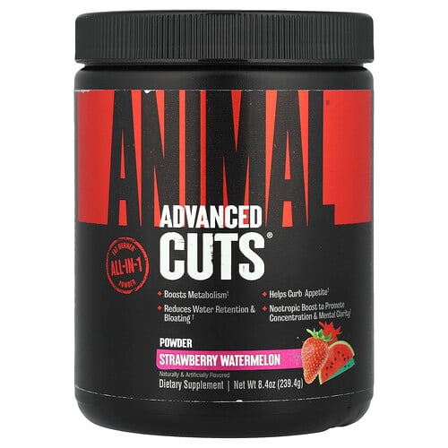 Animal Advanced Cuts Powder Strawberry Watermelon 8 4 Oz 239 4 G product image