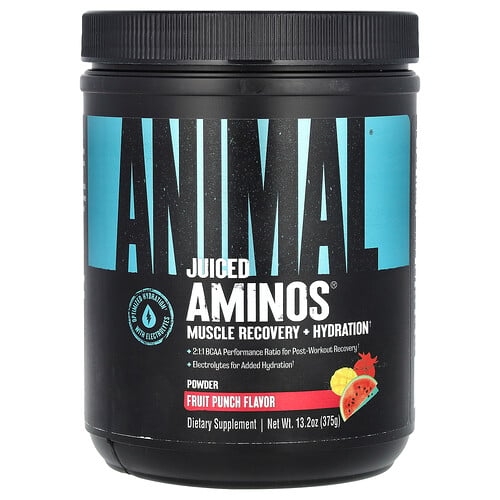 Animal Juiced Aminos Powder Fruit Punch 13 2 Oz 375 G product image