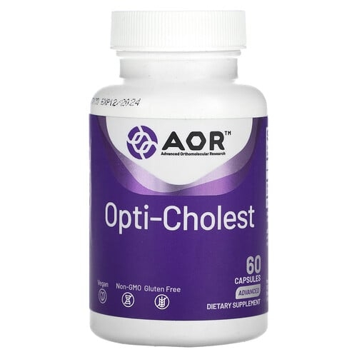Advanced Orthomolecular Research Aor Opti Cholest 60 Capsules 500 Mg Per Capsule product image