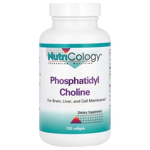 Nutricology Phosphatidyl Choline 100 Softgels 0 385 G Per Softgel product image