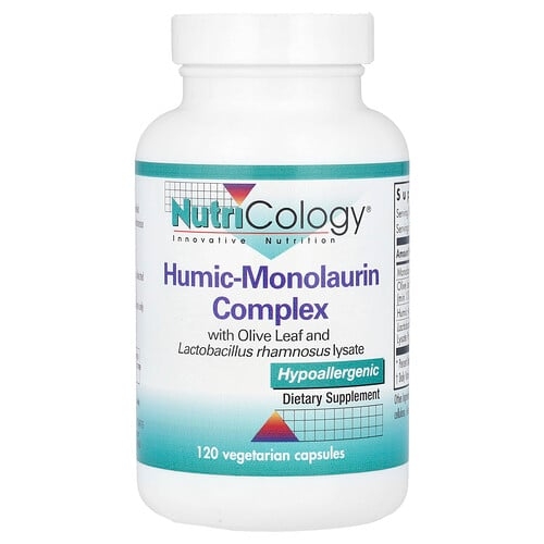 Nutricology Humic Monolaurin Complex 120 Vegetarian Capsules product image