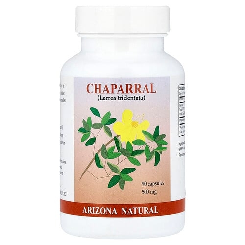 Arizona Natural Chaparral 90 Capsules 500 Mg Per Capsule product image