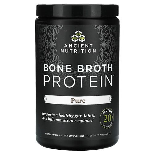 Ancient Nutrition Bone Broth Protein Pure 15 7 Oz 446 G product image