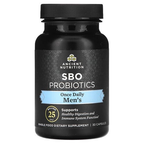 Ancient Nutrition Men S Sbo Probiotics 25 Billion Cfu 30 Capsules product image