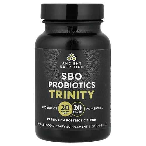 Ancient Nutrition Sbo Probiotics Trinity 60 Capsules product image