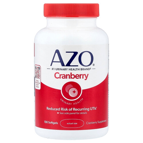 Azo Cranberry Urinary Health 100 Softgels product image
