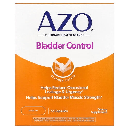 Azo Bladder Control 72 Capsules product image