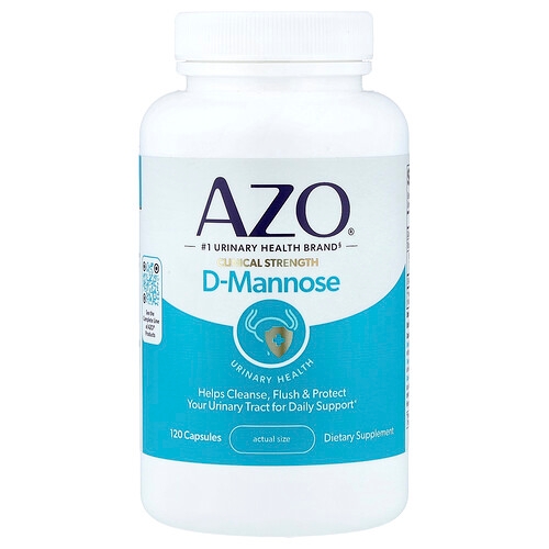 Azo D Mannose Urinary Health 120 Capsules product image