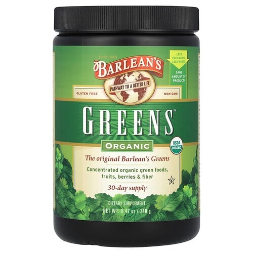 Barlean S Organic Greens 8 47 Oz 240 G product image