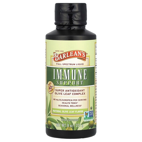 Barlean S Olive Leaf Complex Natural Olive Leaf 95 Mg 8 Oz 227 G product image