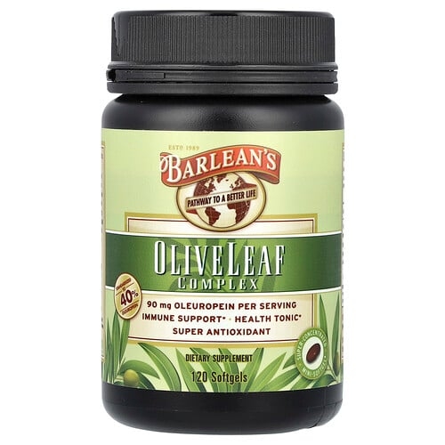 Barlean S Olive Leaf Complex 120 Softgels product image