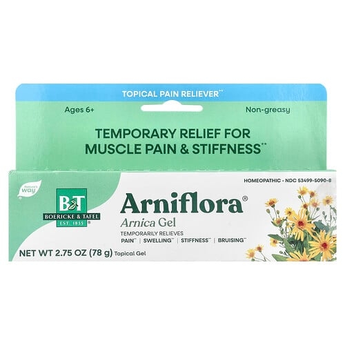 Boericke Tafel Arniflorar Arnica Topical Gel Ages 6 2 75 Oz 78 G product image