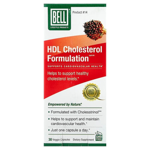 Bell Lifestyle Hdl Cholesterol Formulation 30 Veggie Capsules product image