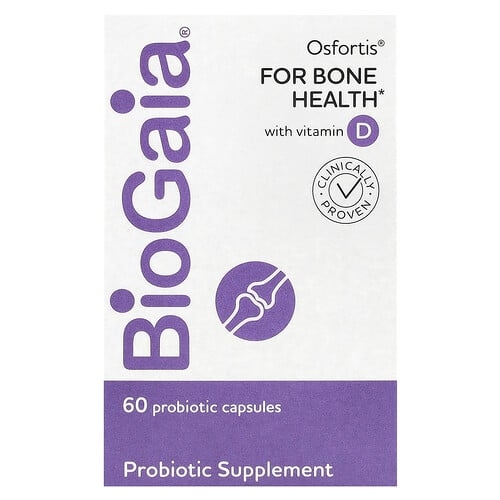 Biogaia Osfortis With Vitamin D 60 Probiotic Capsules product image